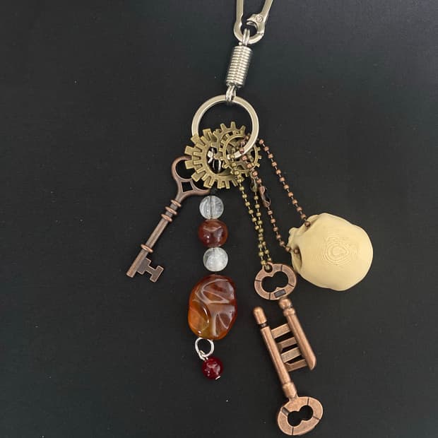 퍼즐 키 오브제 키링