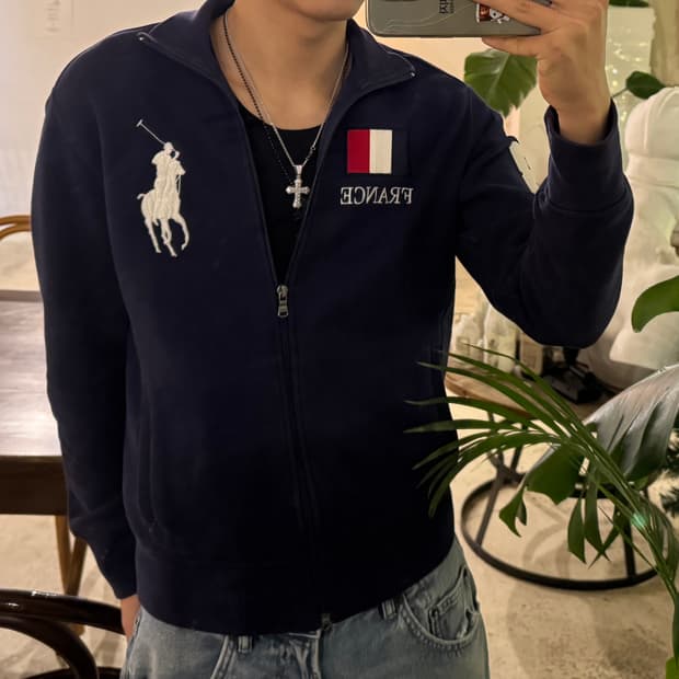 폴로 빅포니 집업 프랑스