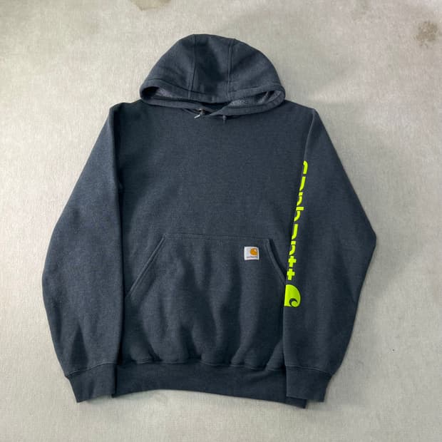 100 칼하트wip 그레이 후드티