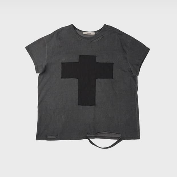 데어드 PATIENT DAMAGED T-SHIRT