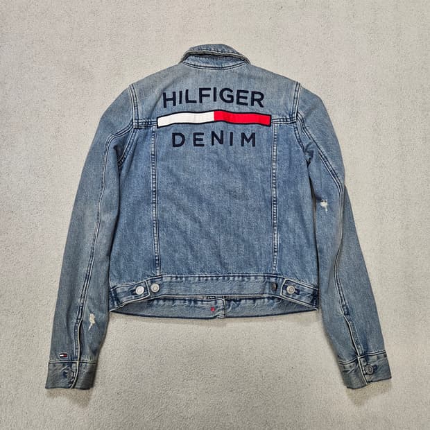 타미힐피거 여성 데님 자켓 XS