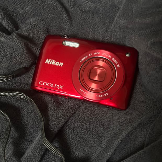 [즉시사용가능, 소프트포커스] 니콘 쿨픽스 s4400 레드 빈티지 디카