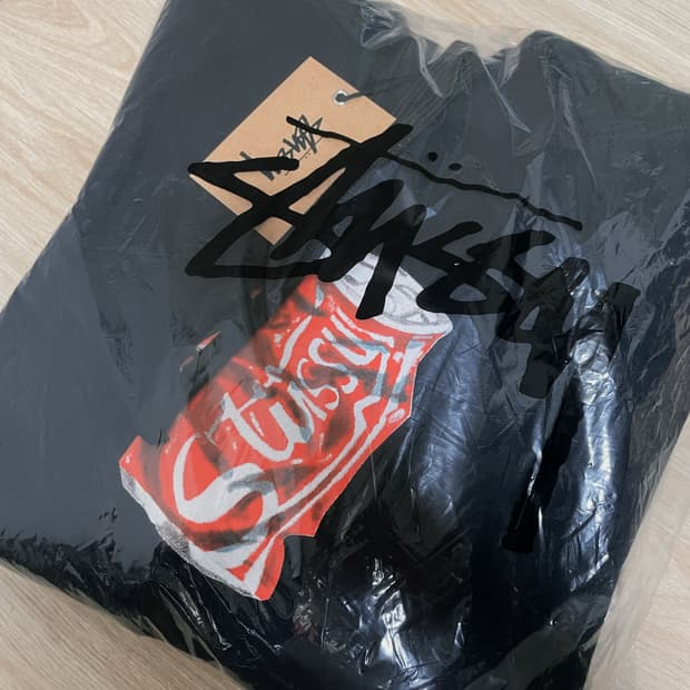 스투시 기모후드XL 새상품