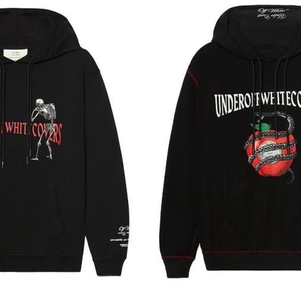 오프화이트 X 언더커버 후디
