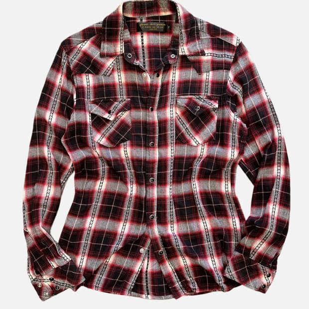 western red check shirt