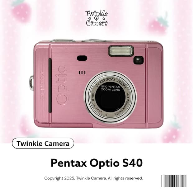 (키키pick✨)Pentax optio 펜탁스 옵티오 S40