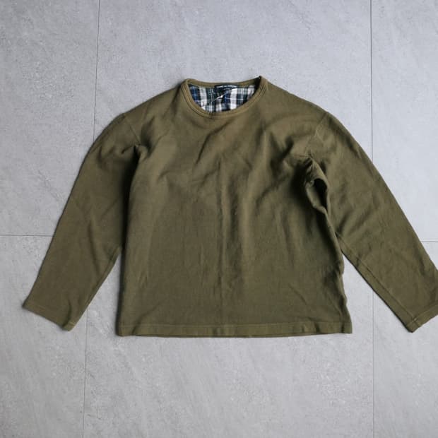Comme des garcons wool top