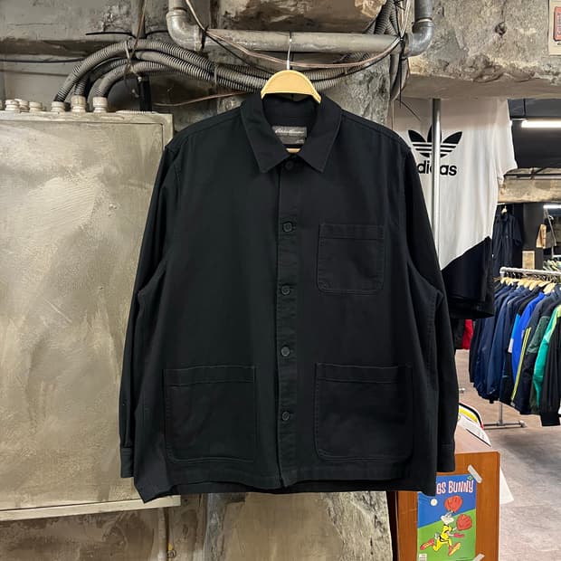 에디바우어 카라 자켓 블랙 3XL #csz2777