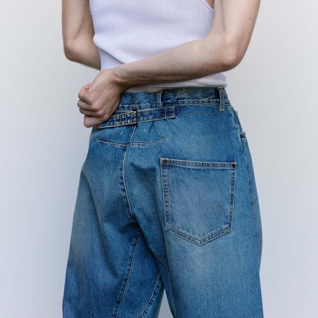 [29size] 메종 마르지엘라 Diagonal Seam 데님 팬츠