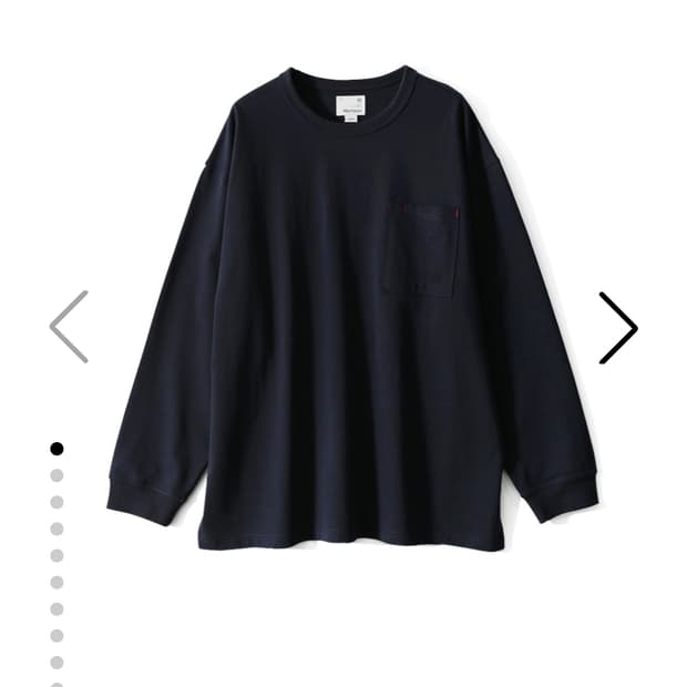 홀리선 롱슬리브 네이비