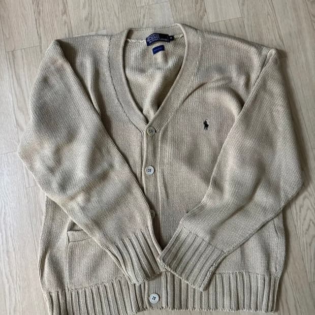 폴로 니트 가디건