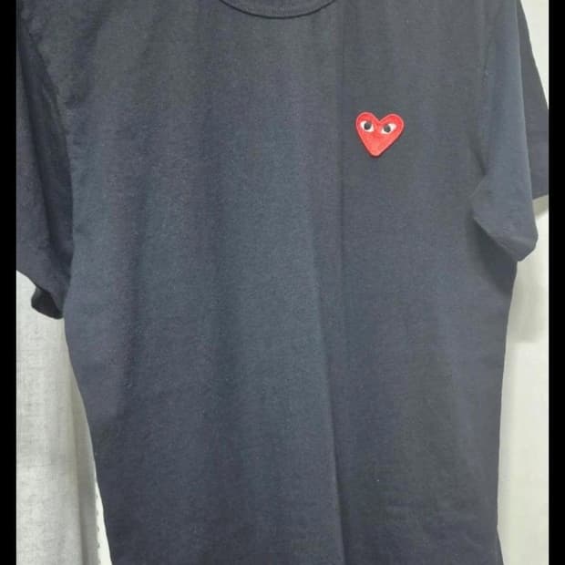 꼼데가르송 반팔(남여공용) s