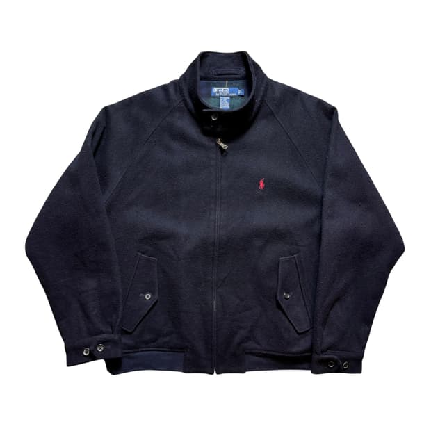 폴로 헤링턴 울 자켓