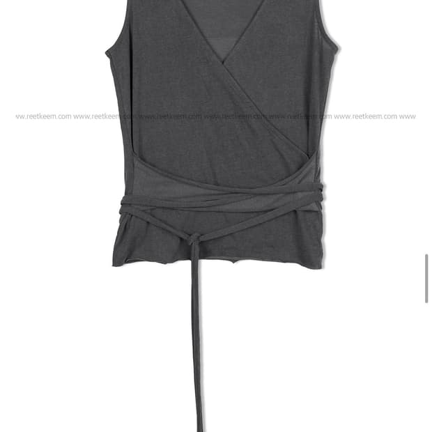 (삽니다) 릿킴 타이 랩 슬리브리스 TIE WRAP SLEEVELESS