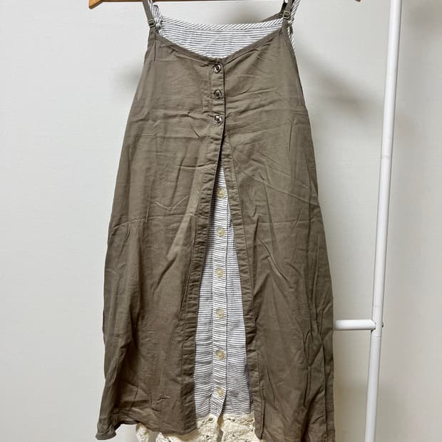 레이어드 빈티지 원피스