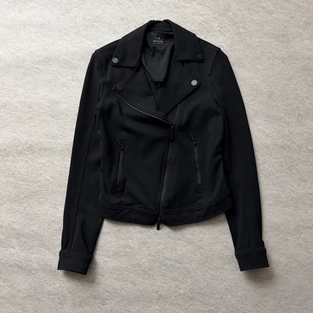아르마니 익스체인지 비대칭 자켓