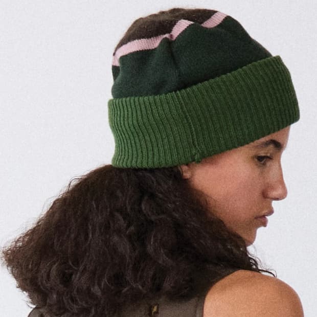 에드워드 커밍 Top-View 비니/그린