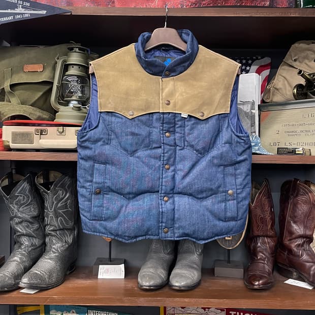 70s 리바이스 화이트 탭 스웨이드 Made in USA 다운버튼 베스트