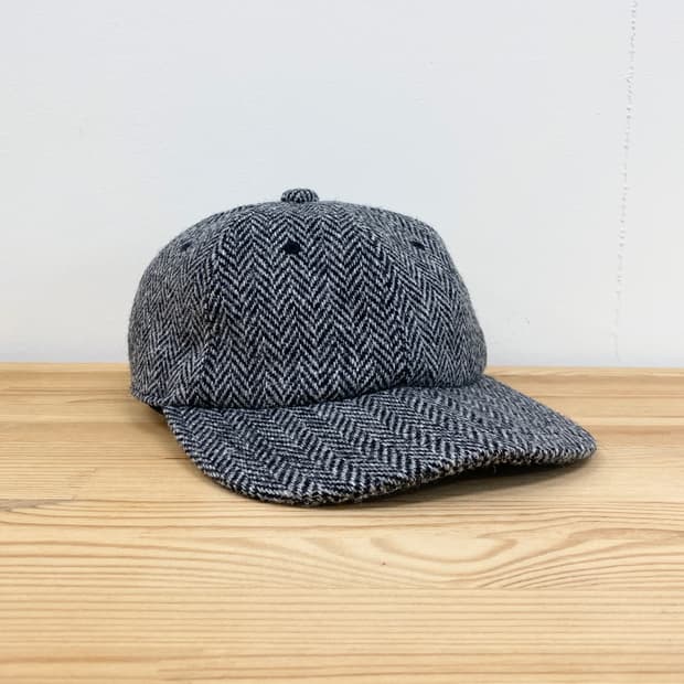 헤리스 트위드 울 볼 캡