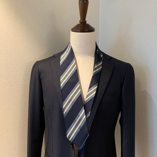 빔즈에프 스트라이프 명품넥타이 100실크 클래식룩 코디 A+등급