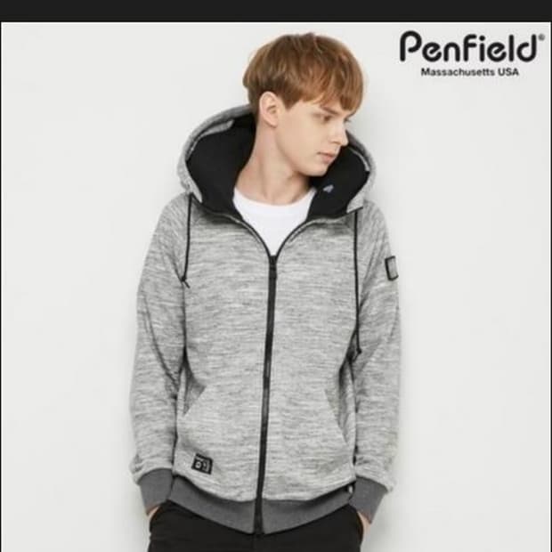 펜필드 기모 후드집업 남자100