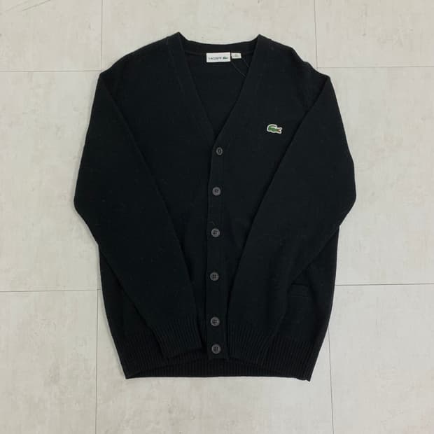 라코스테 블랙 가디건 #771