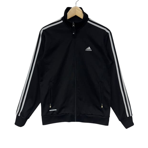 아디다스 3S 로고 트랙탑 져지