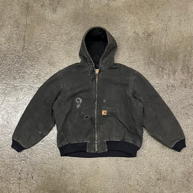 Carhartt J130 액티브 후드 자켓 (110)