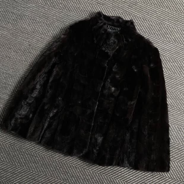 chatelaine 아카이브 우먼스 밍크 자켓 브라운y 4518