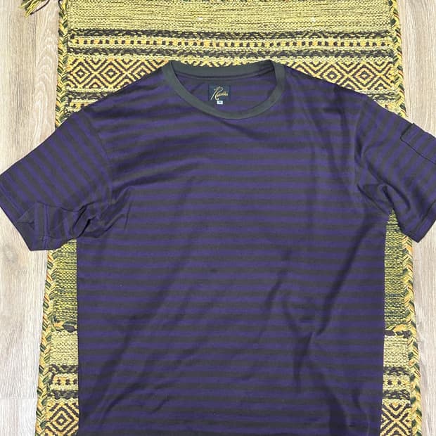 니들스 스프라이프 티셔츠 105사이즈