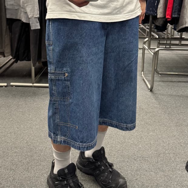 34) 펠레펠레 스트릿 와이드 버뮤다팬츠