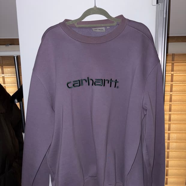 칼하트 맨투맨 퍼플 L