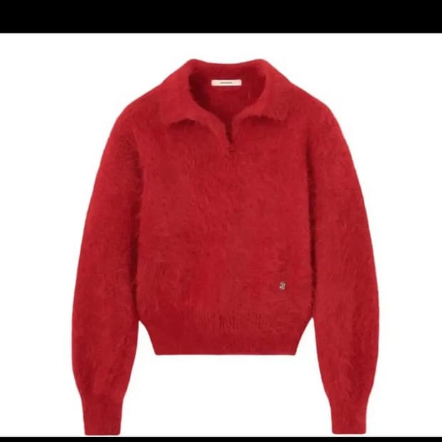 문선 토마토 니트 m