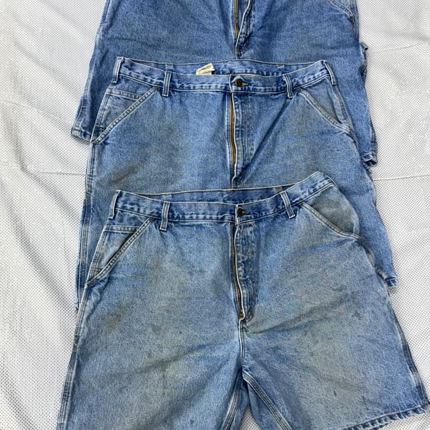 칼하트 데님 쇼츠 반바지 