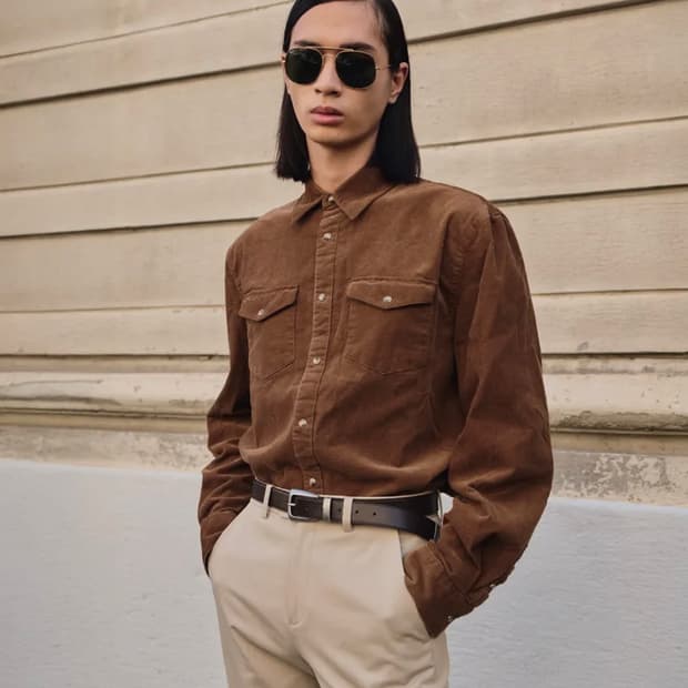 엘무드 주드 클래식 코듀로이 셔츠