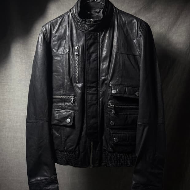 AW08 D&G Multi-Pocket Goatskin Jacket