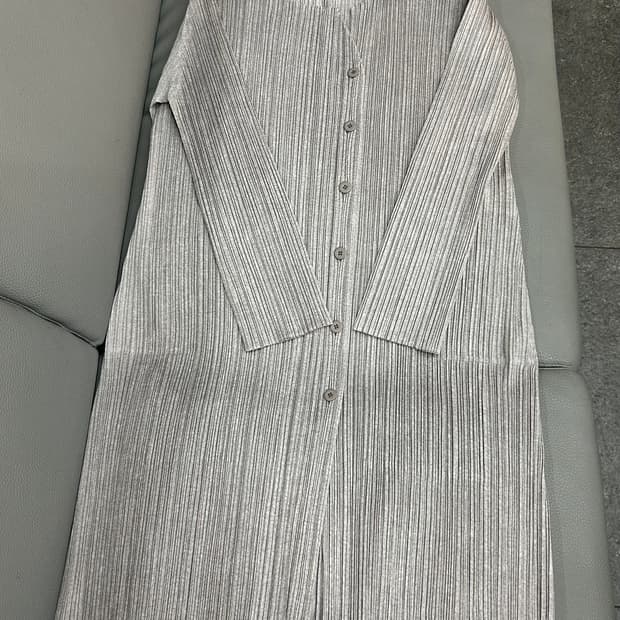 이세이미야케 플리츠플리즈 롱 가디건(4)