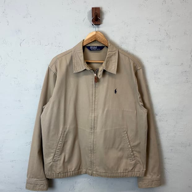 폴로랄프로렌 베이지 스윙 자켓