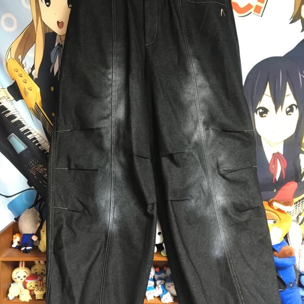 아캄 Aakam sprayed denim pants 데님 팬츠 바지