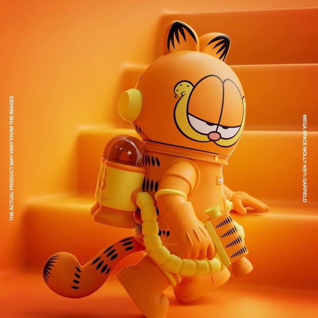 [400%] 팝마트 x 가필드 메가 스페이스 몰리 400%