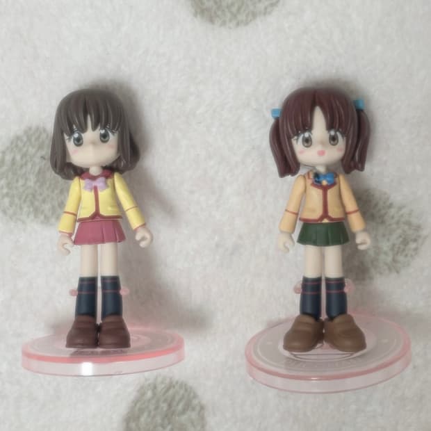 고전 극상학생회 미소녀 피규어