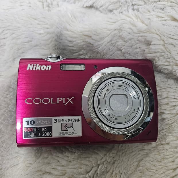 니콘 쿨픽스 s230 레트로 디카 빈티지 카메라