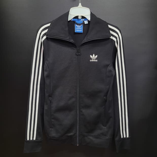 아디다스 불꽃 파이어버드 검흰 유로파 트랙탑 져지 