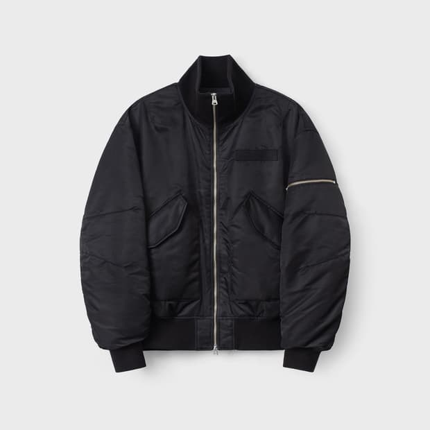 벨리에 랜더 플라이트 자켓 블랙 100