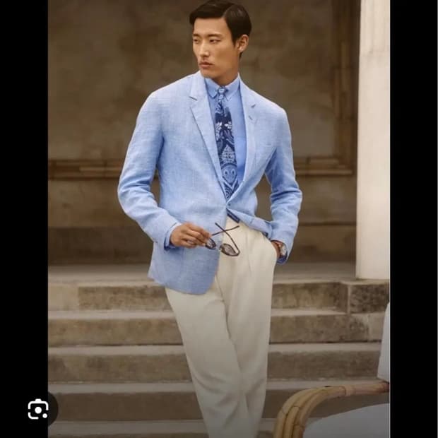 랄프로렌 퍼플라벨 린넨자켓 새제품 XL 랄프로렌퍼플라벨 rrl