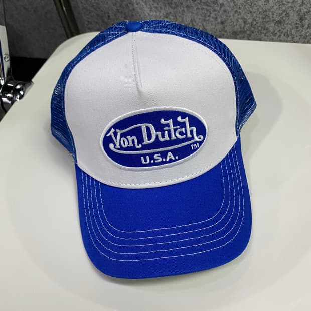 본더치 미들로고 투톤 매쉬캡 B3948