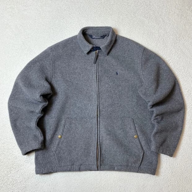 폴로 랄프로렌 90's 플리스 숏 스윙톱 자켓 PN6783