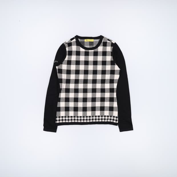 [95] 벤제프 여성 골프 체크 니트 스웨터 0108J 