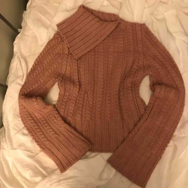 JPN Vintage 하구미 로걀 라떼갸루 니트