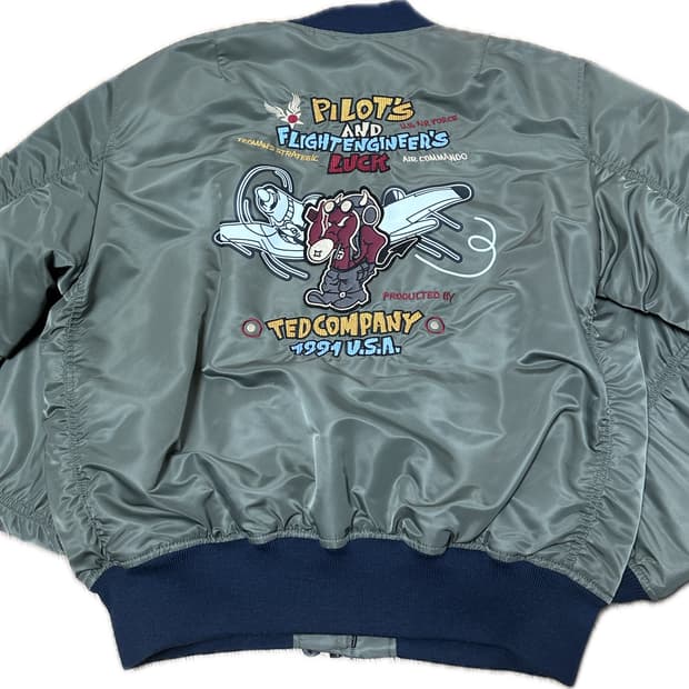 테드컴퍼니 ma-1  데빌맨 항공점퍼